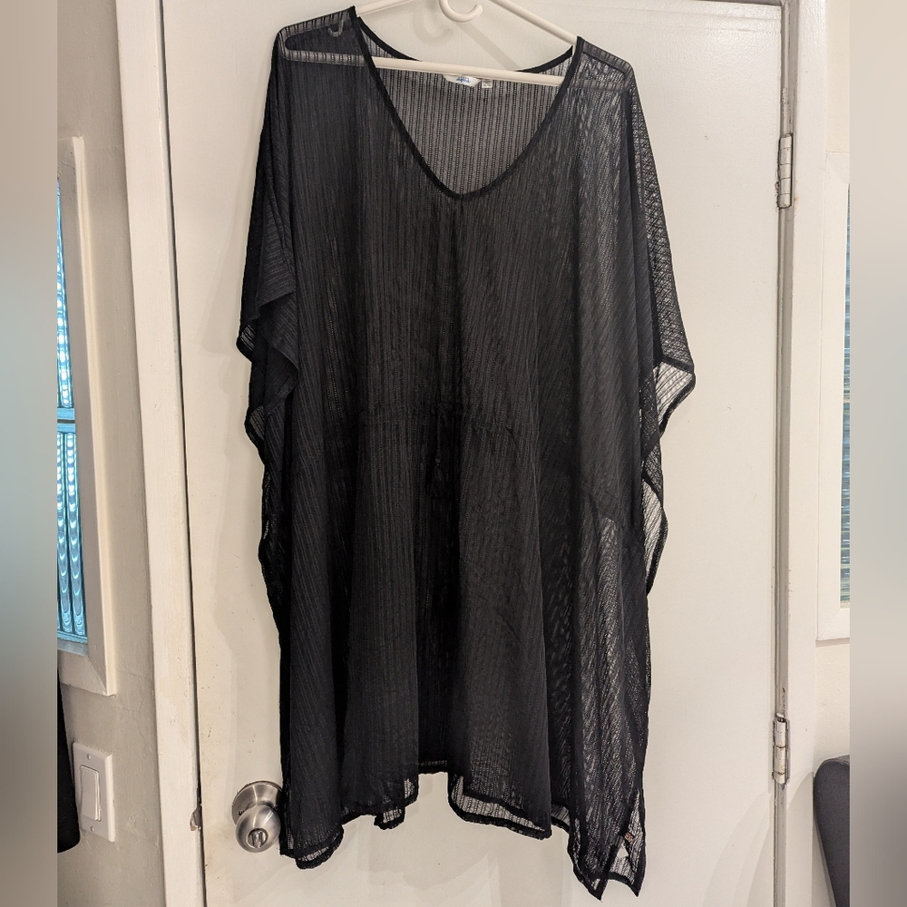 Black La Vie En Rose Cover-Up